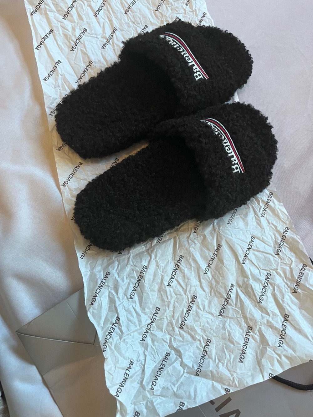 balenciaga slides size 11 mens original from Italy brand new come with bag